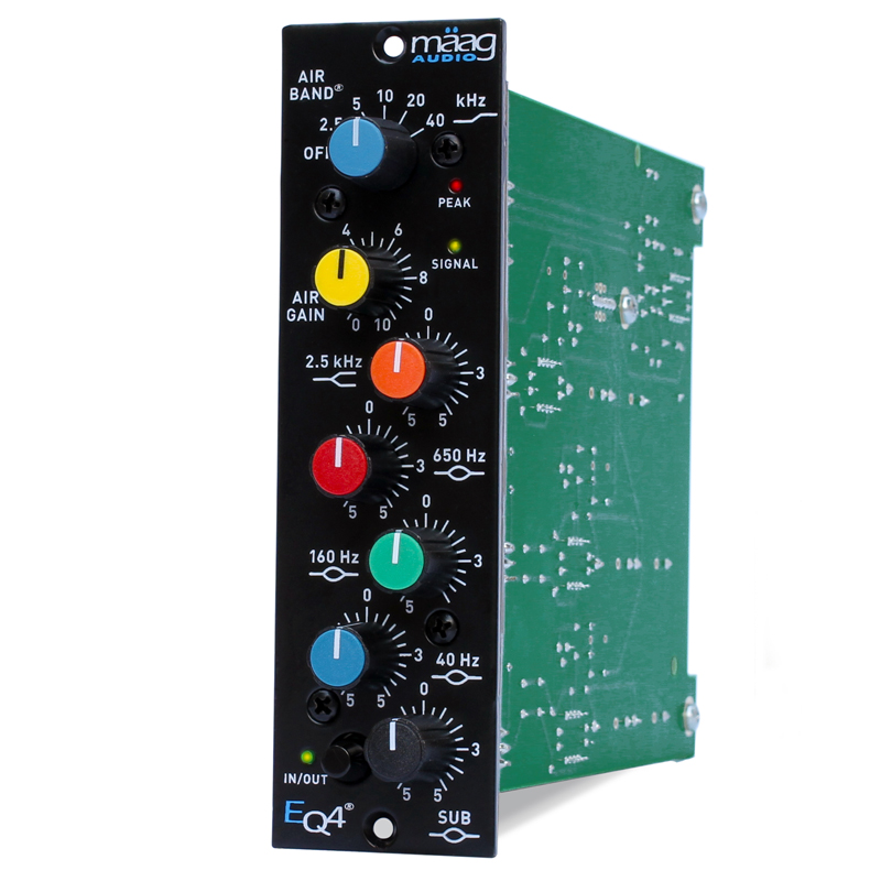 Mäag Audio Unveils a Black Faceplate Version of the EQ4® 6Band